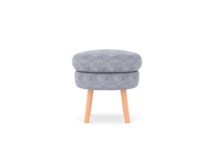 Moon Fabric Ottoman