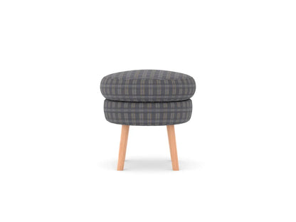 Moon Fabric Ottoman