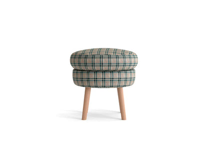 Moon Fabric Ottoman