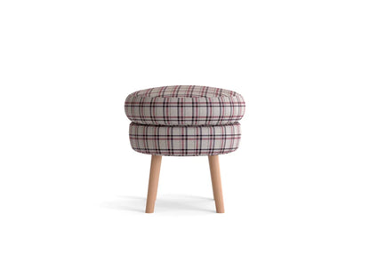 Moon Fabric Ottoman