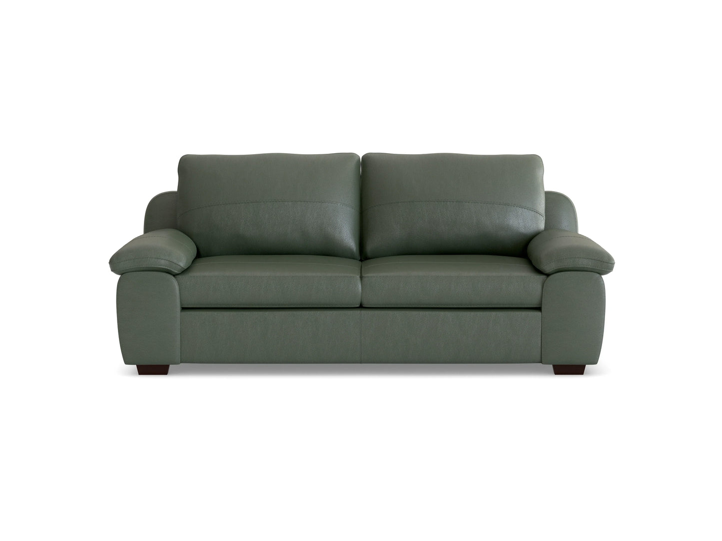 California 3 Seater Leather Sofa