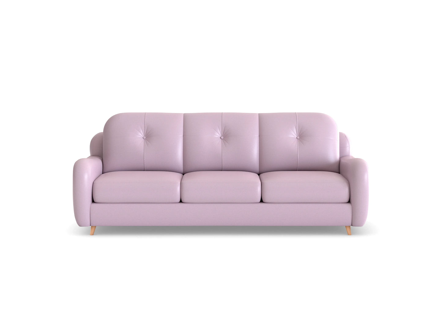 Scott 3 Seater Artificial Leather Sofa