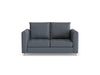 Zinc 2 Seater Leather Sofa