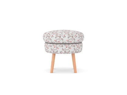 Moon Fabric Ottoman
