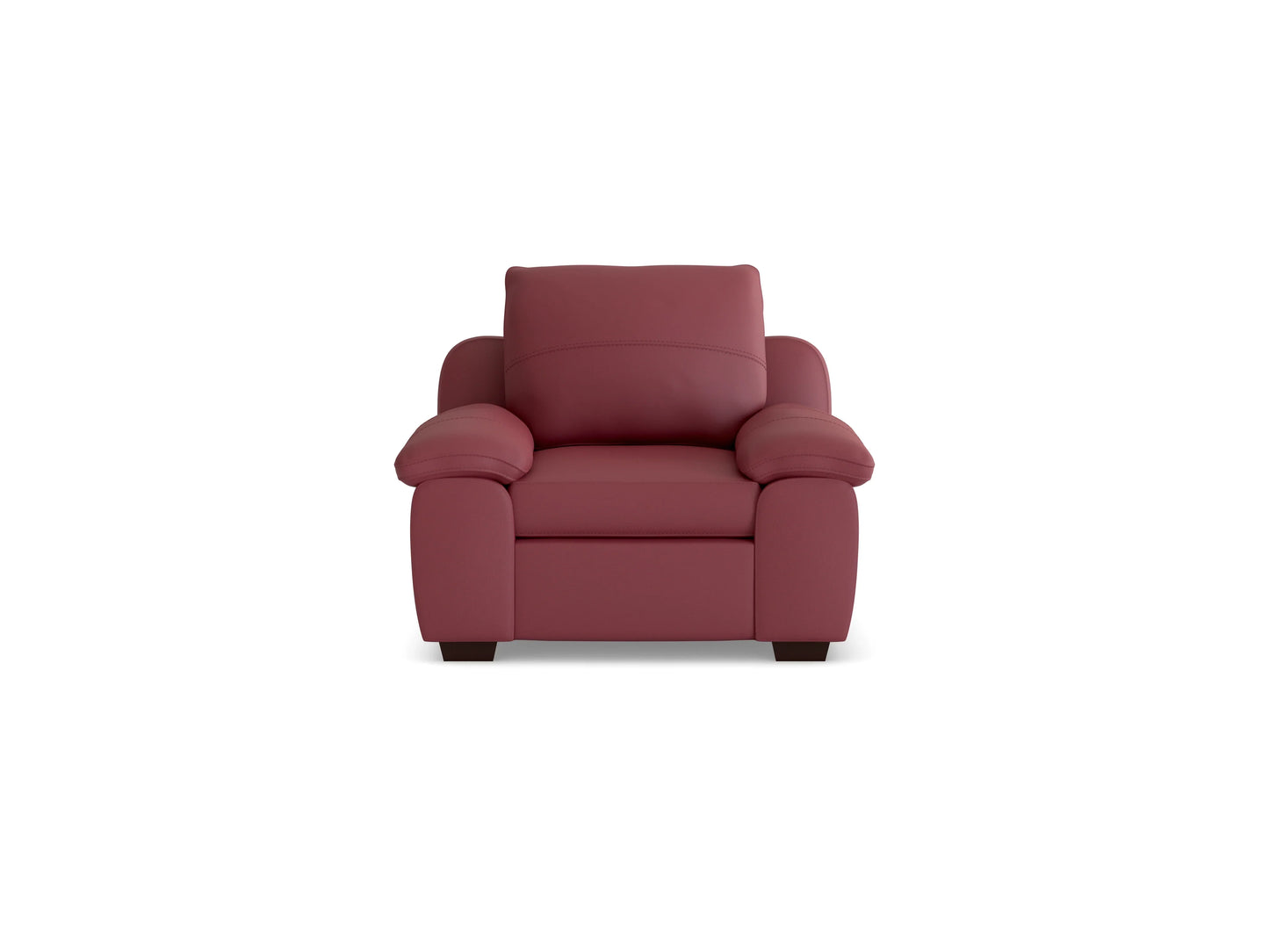 California 1 Seater Leather Sofa