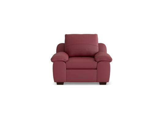 California 1 Seater Leather Sofa