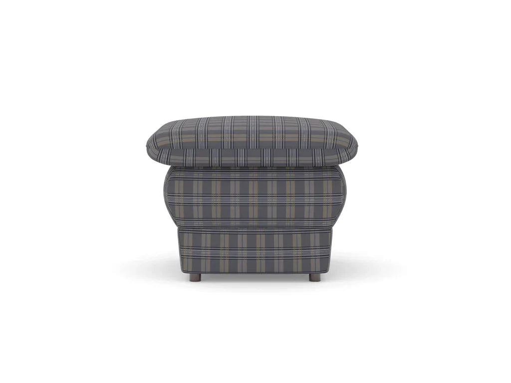 Chiffon Fabric Ottoman