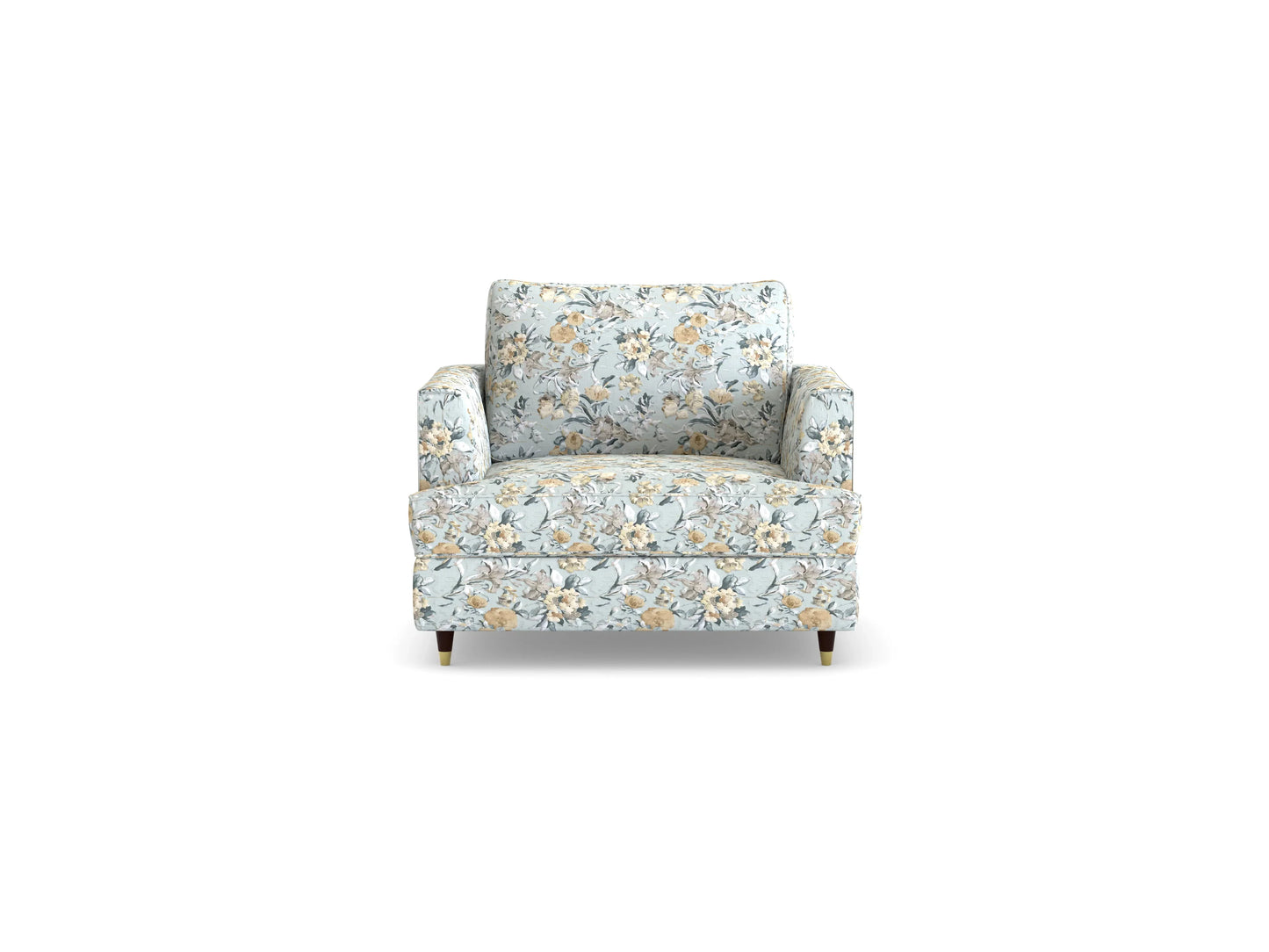Monaco 1 Seater Fabric Sofa