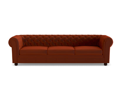 Chesterfield 4 Seater Fabric Sofa
