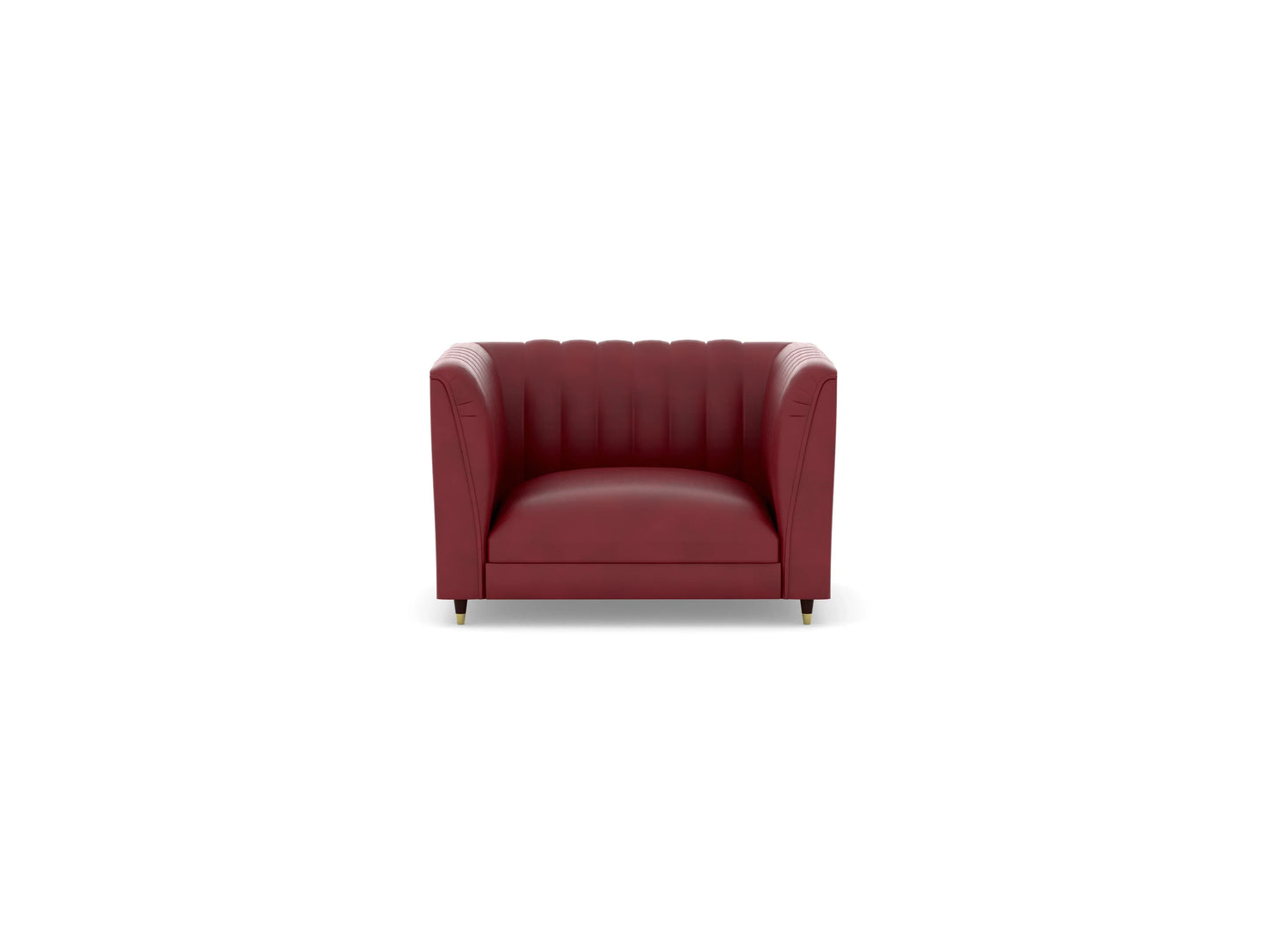 Baxley 1 Seater Artificial Leather Sofa
