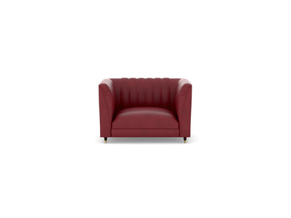 Baxley 1 Seater Artificial Leather Sofa