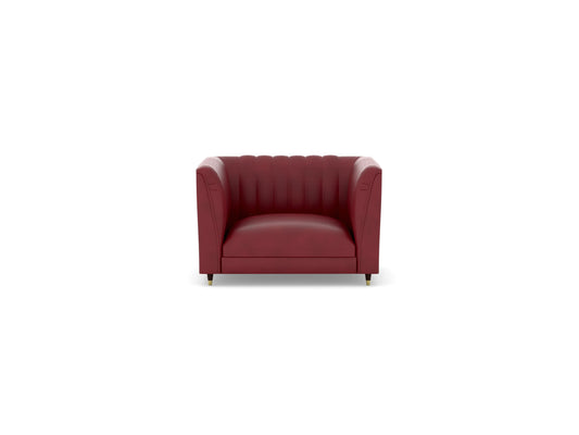 Baxley 1 Seater Artificial Leather Sofa