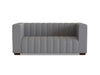 Verna 3 Seater Leather Sofa
