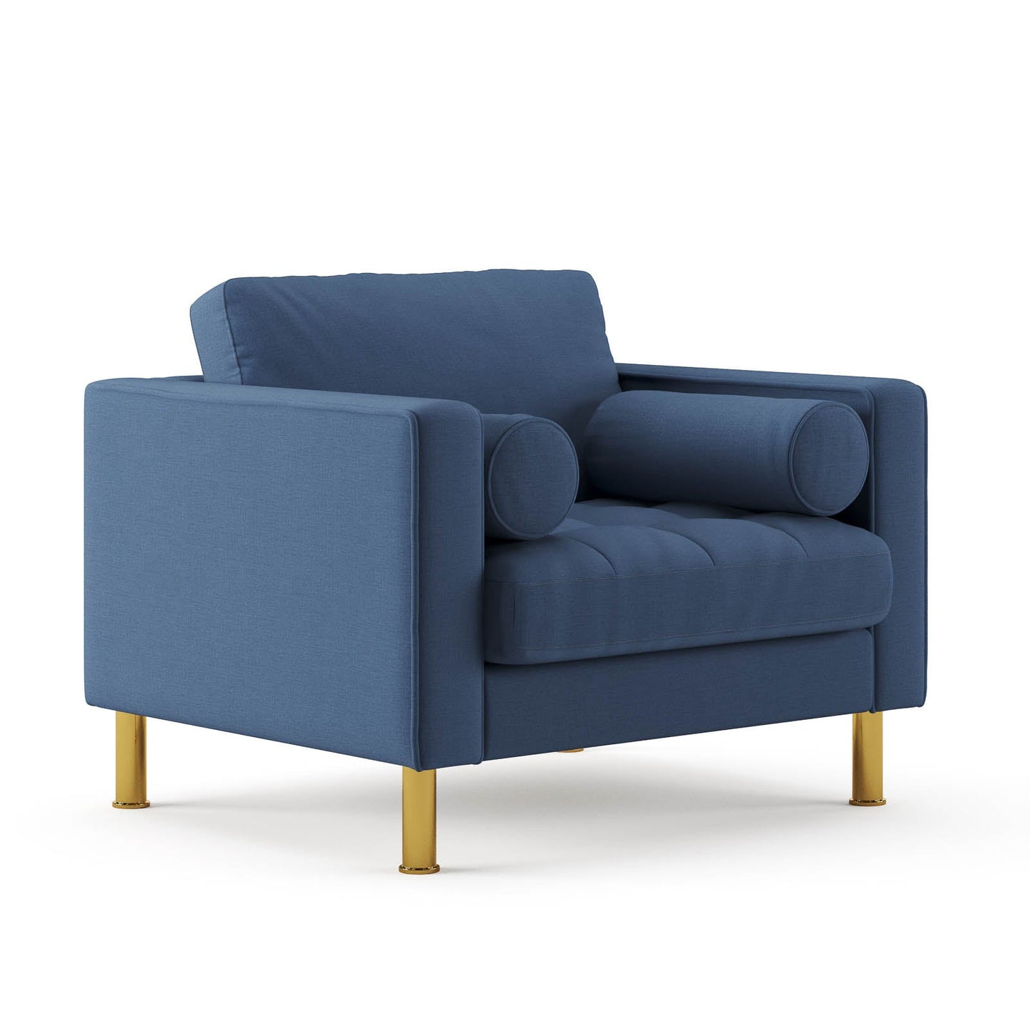 Palo Sofa T | Chair (3.5 feet length) | Tufted