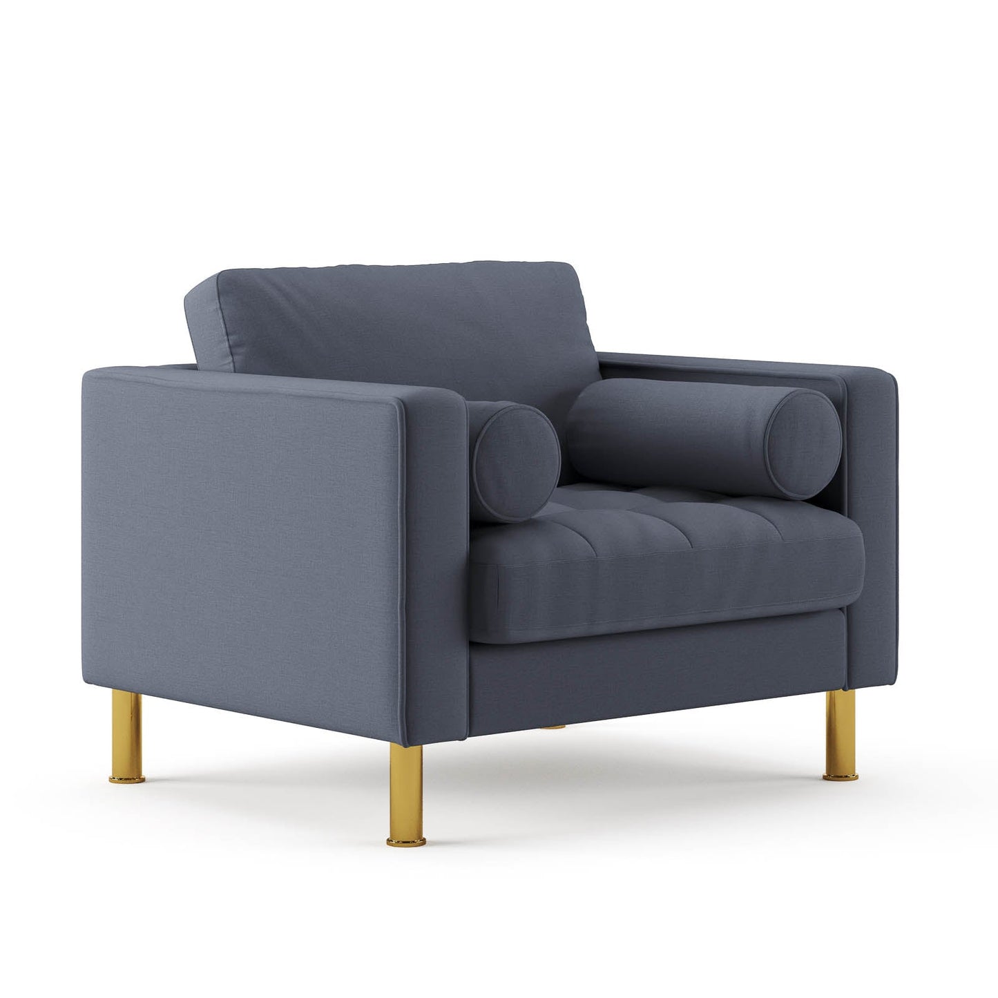 Palo Sofa T | Chair (3.5 feet length) | Tufted