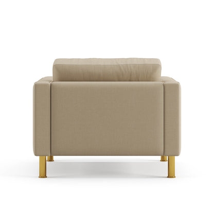 Palo Sofa T | Chair (3.5 feet length) | Tufted