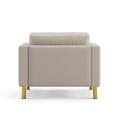 Palo Sofa T | Chair (3.5 feet length) | Tufted