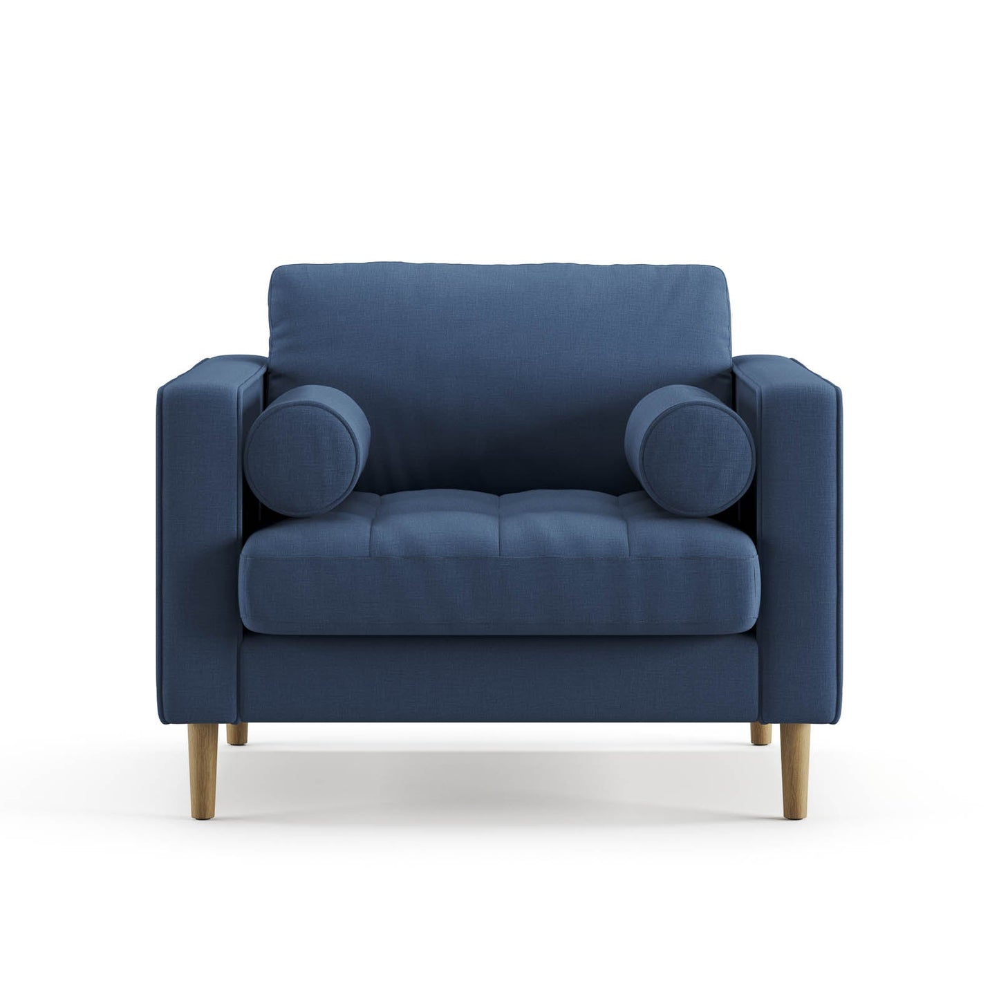 Palo Sofa T | Chair (3.5 feet length) | Tufted