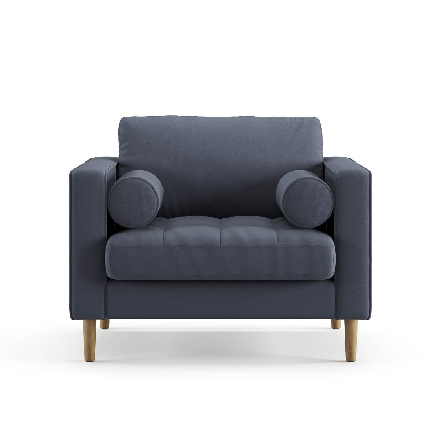Palo Sofa T | Chair (3.5 feet length) | Tufted