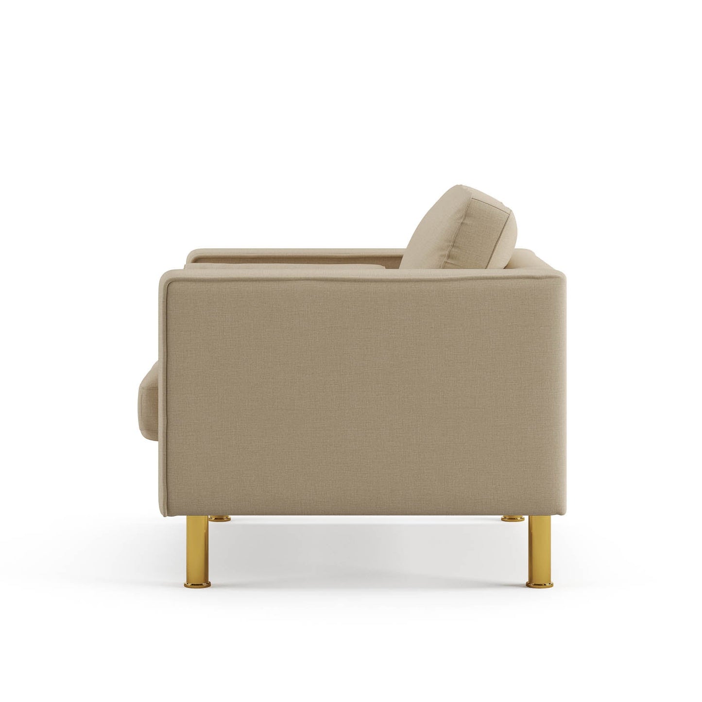 Palo Sofa T | Chair (3.5 feet length) | Tufted