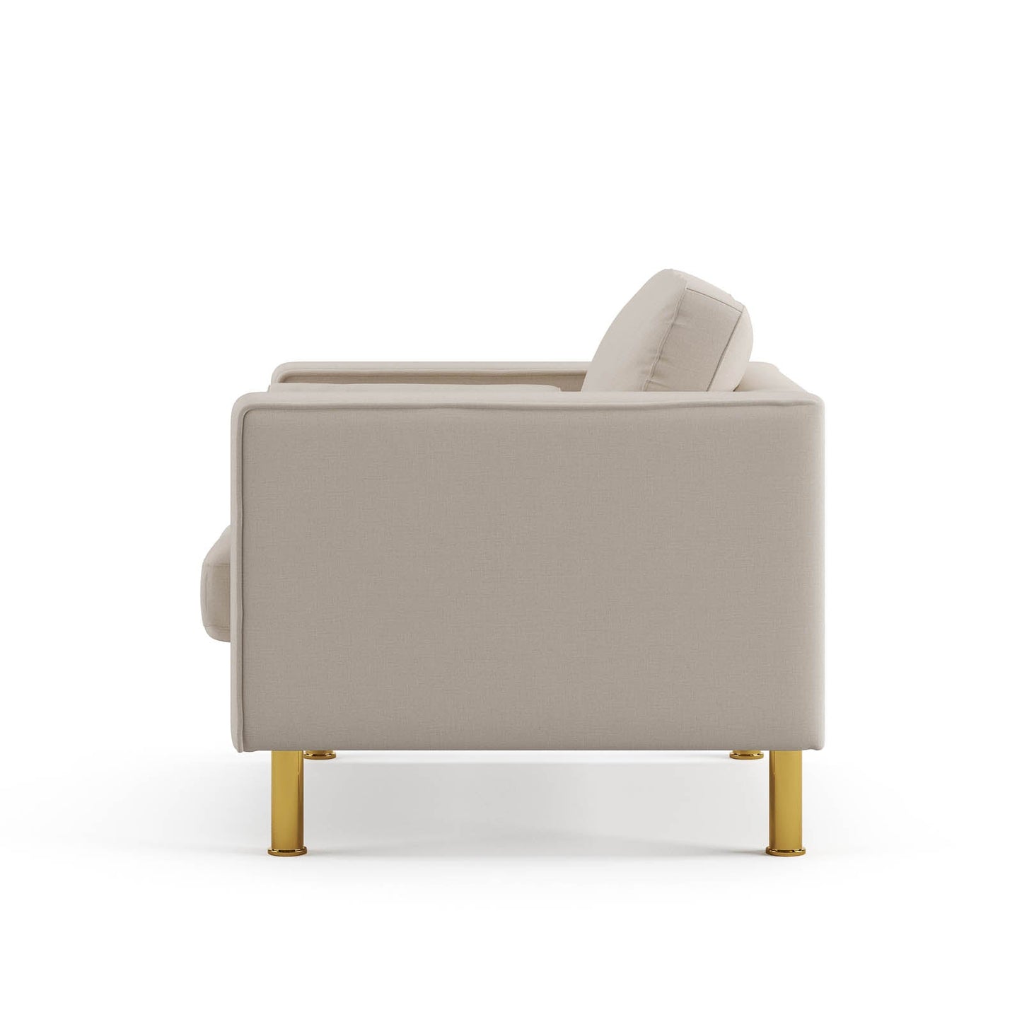 Palo Sofa T | Chair (3.5 feet length) | Tufted