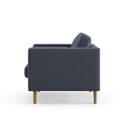 Palo Sofa T | Chair (3.5 feet length) | Tufted