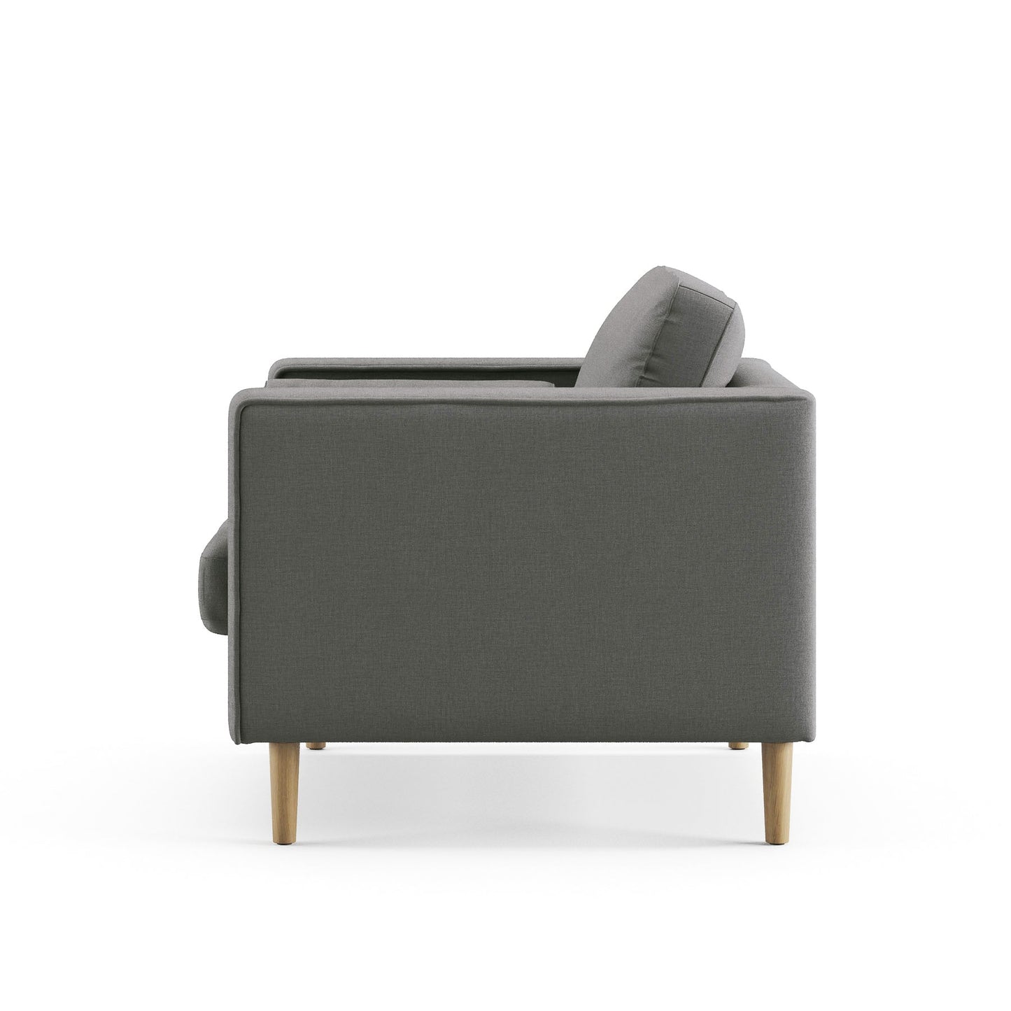 Palo Sofa T | Chair (3.5 feet length) | Tufted