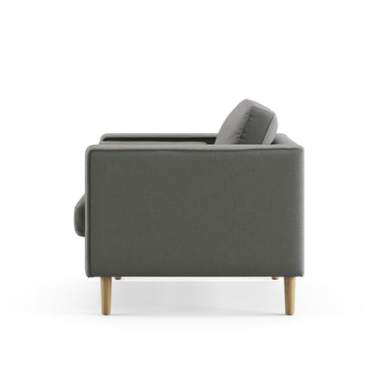 Palo Sofa T | Chair (3.5 feet length) | Tufted