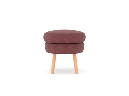Moon Fabric Ottoman