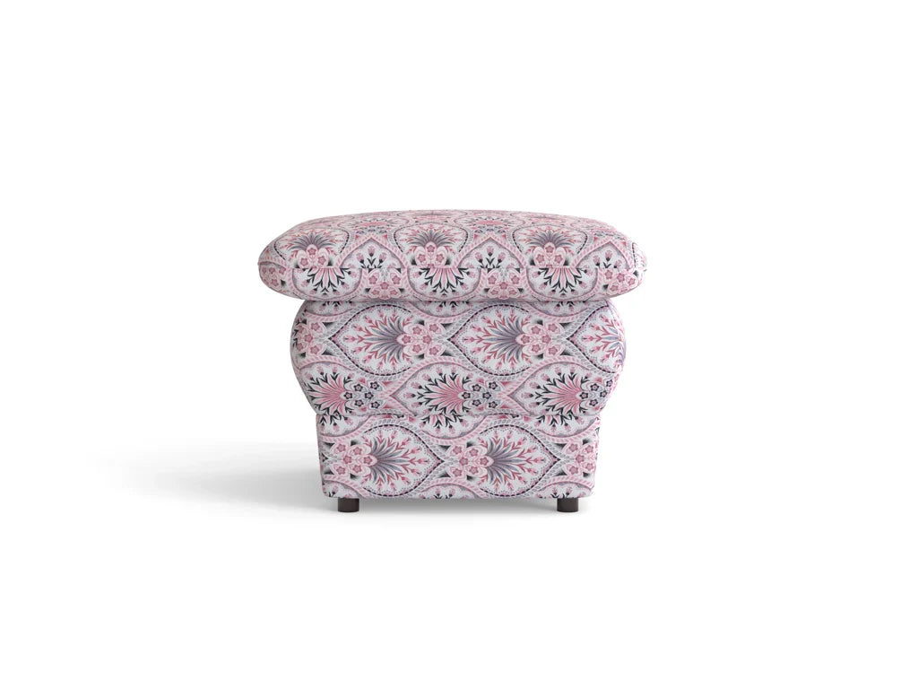 Chiffon Fabric Ottoman