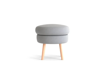 Moon Fabric Ottoman