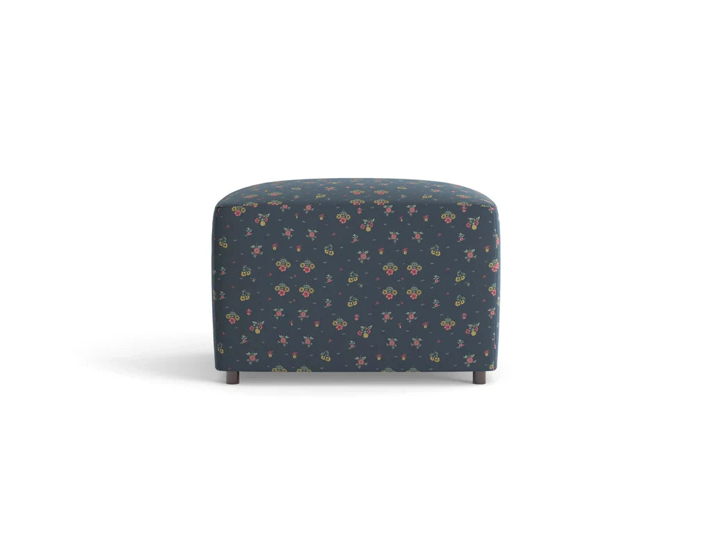 Pouffe Fabric Ottoman