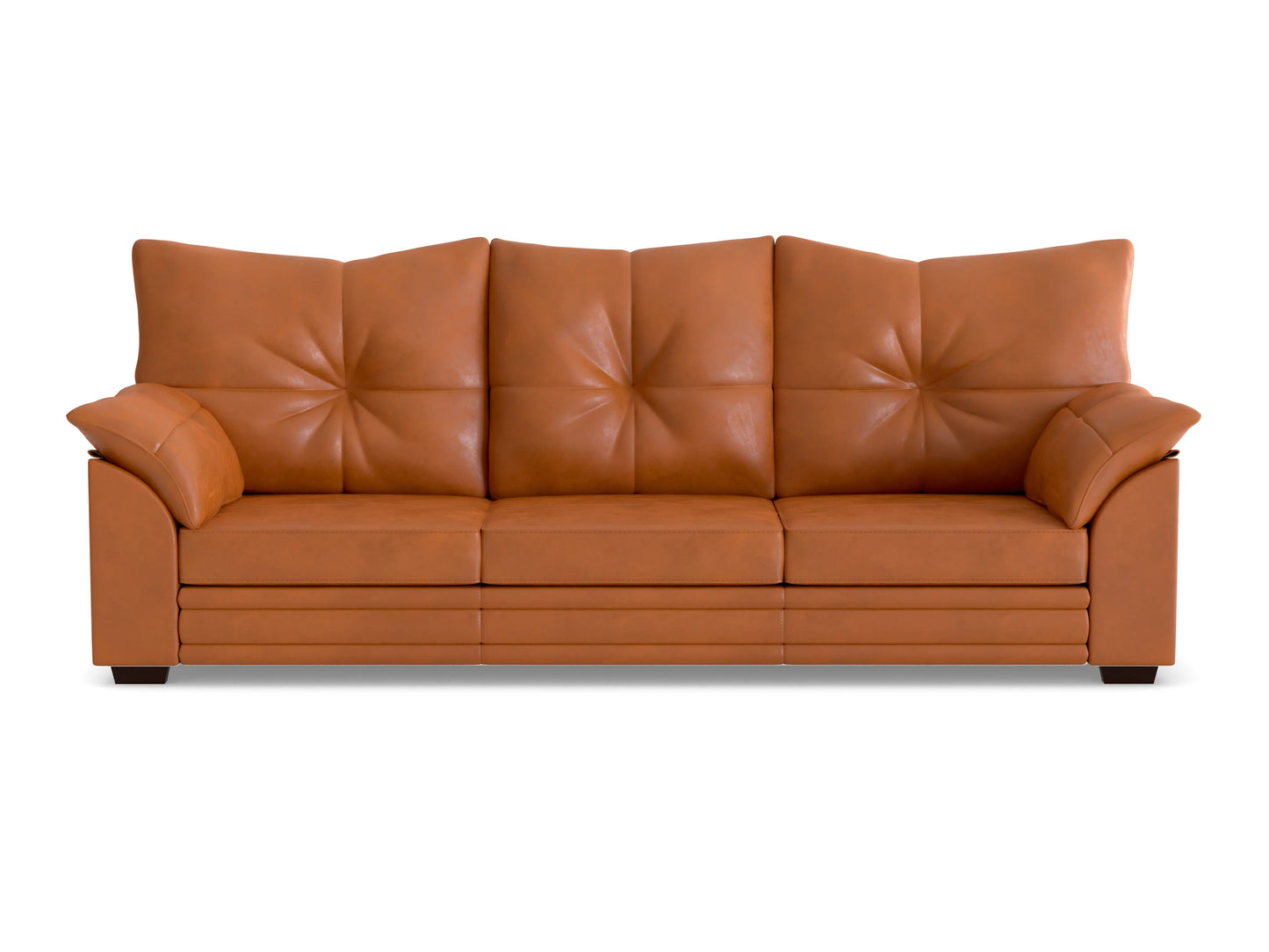 Brooklyn 4 Seater Leather Sofa