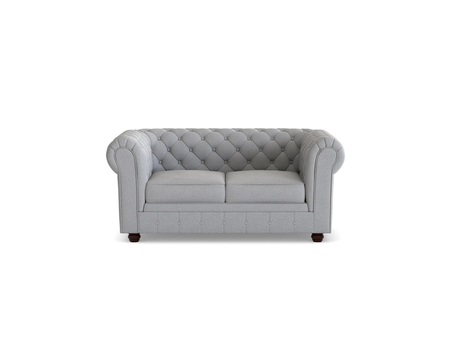 Chesterfield 2 Seater Fabric Sofa