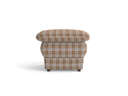 Chiffon Fabric Ottoman