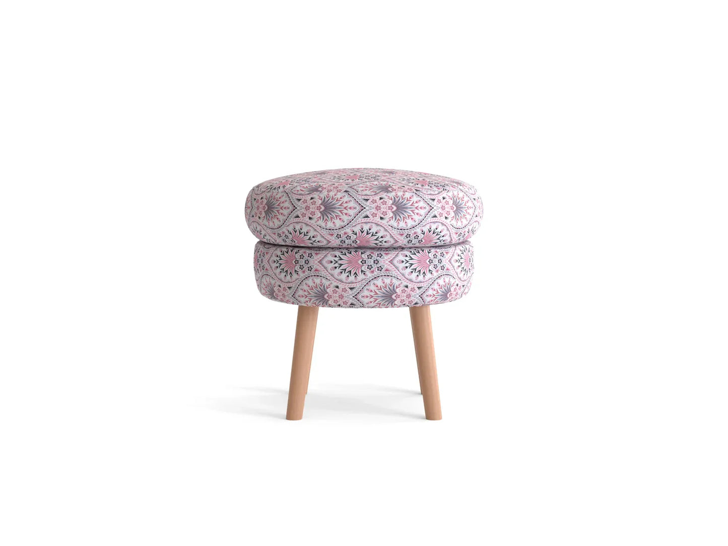 Moon Fabric Ottoman