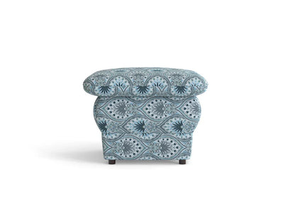 Chiffon Fabric Ottoman