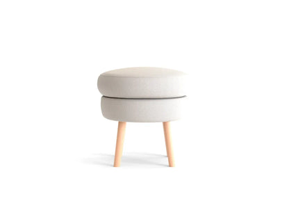 Moon Fabric Ottoman