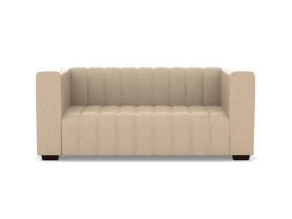 Verna 3 Seater Artificial Leather Sofa