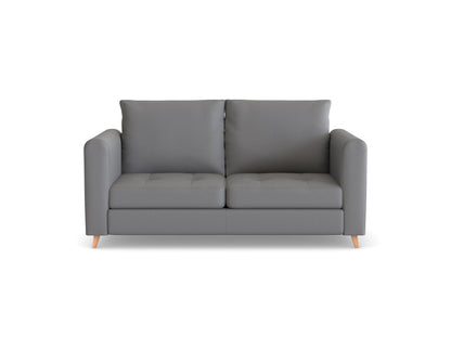 Zinc 3 Seater Leather Sofa