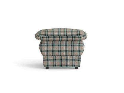 Chiffon Fabric Ottoman