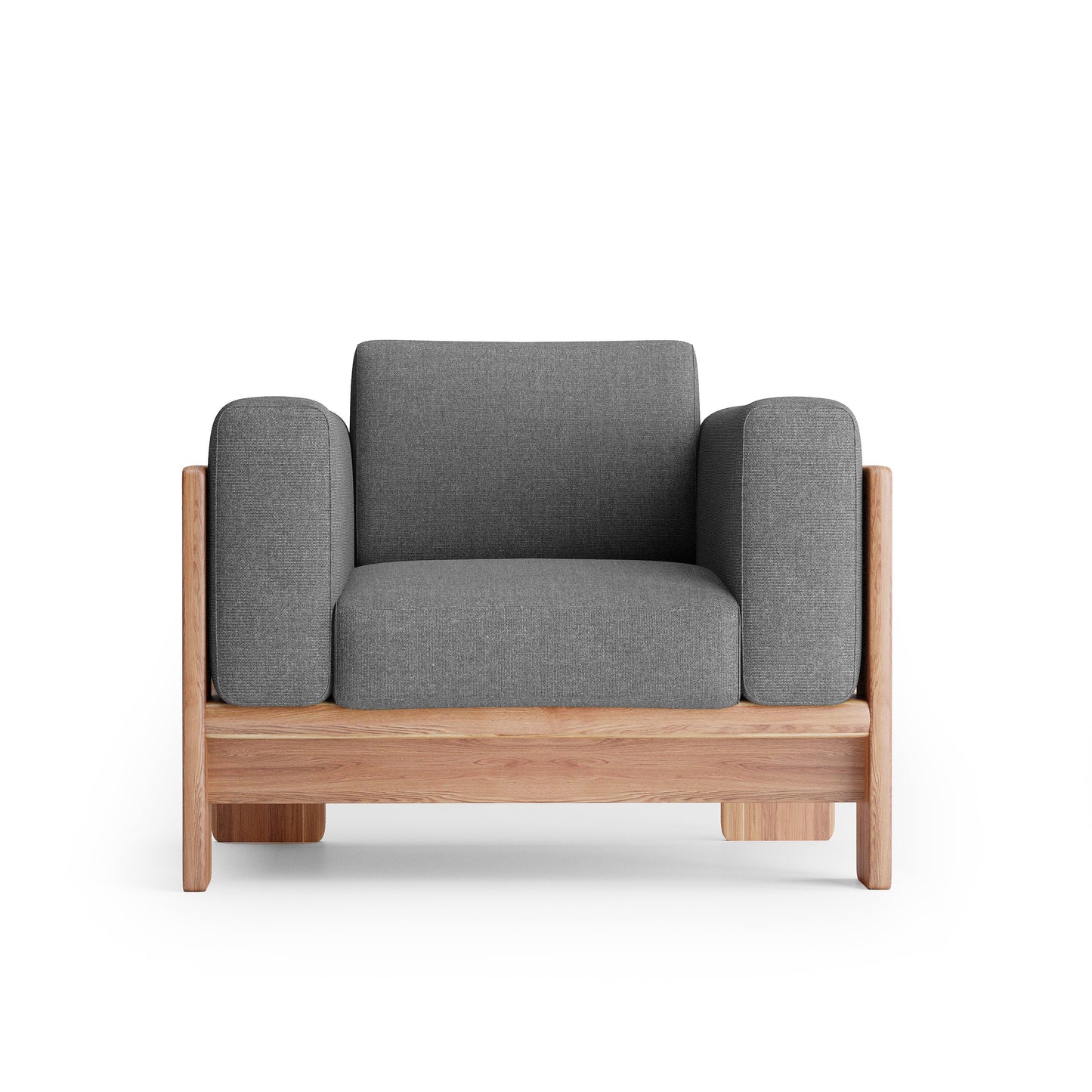 Nordhaven Sofa | 1 Seater | Solid Teak/Walut/Oak Wood
