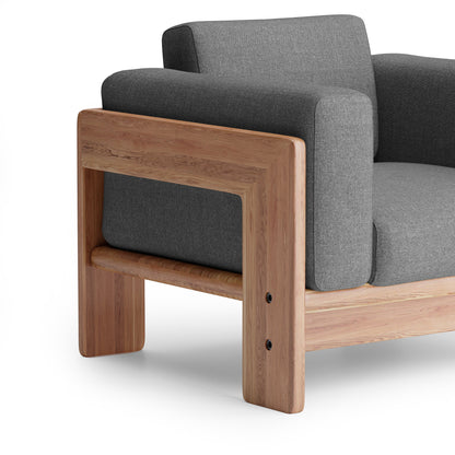 Nordhaven Sofa | 1 Seater | Solid Teak/Walut/Oak Wood