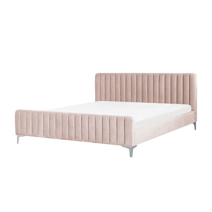 Rome Upholstered Bed Without Storage In Suede