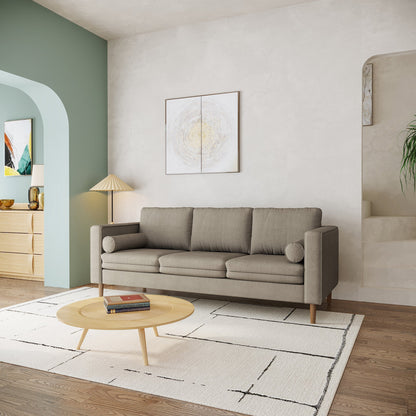 Palo Sofa (Split Seats) | 3+ Seater (7 feet) | Removable Fabrics