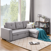 Roxy L-Shaped Sectional Storage Sofa Cum Bed