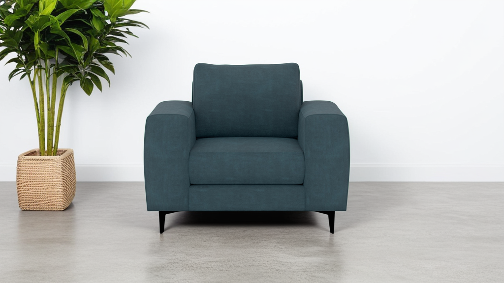 Alex 1 Seater Fabric Sofa