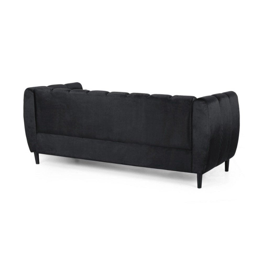 Bobran Modern Sofa Set in Suede