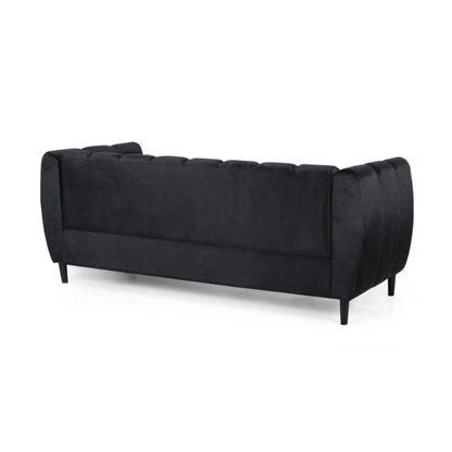 Bobran Modern Sofa Set in Suede