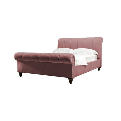 Arya Pro Upholstered Bed Without Storage In Suede